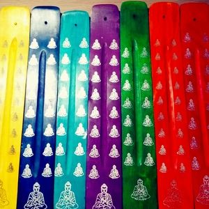 7 Color Chackra Healing Incense Burners